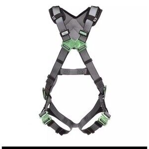 Brand New MSA 10194873 Full Body Harness,V-FIT,M 197DJ4